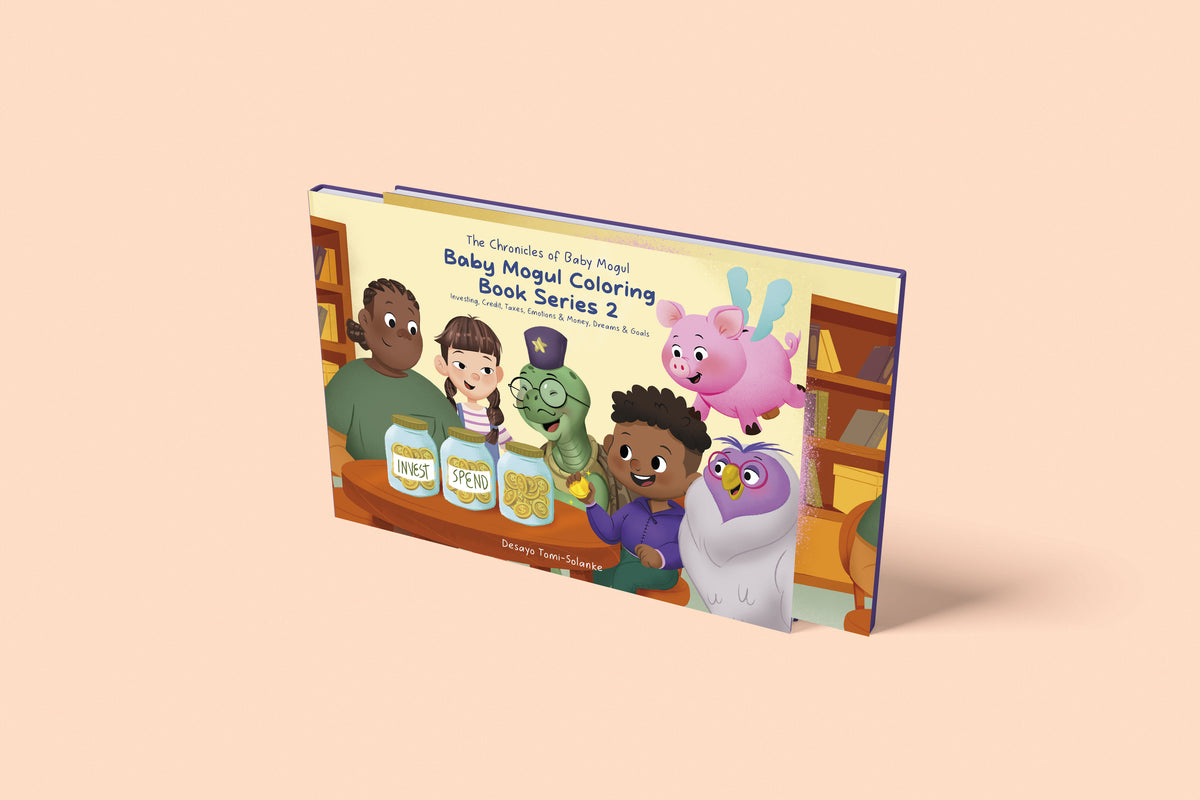 The Chronicles of Baby Mogul Coloring Book 2 hardcover