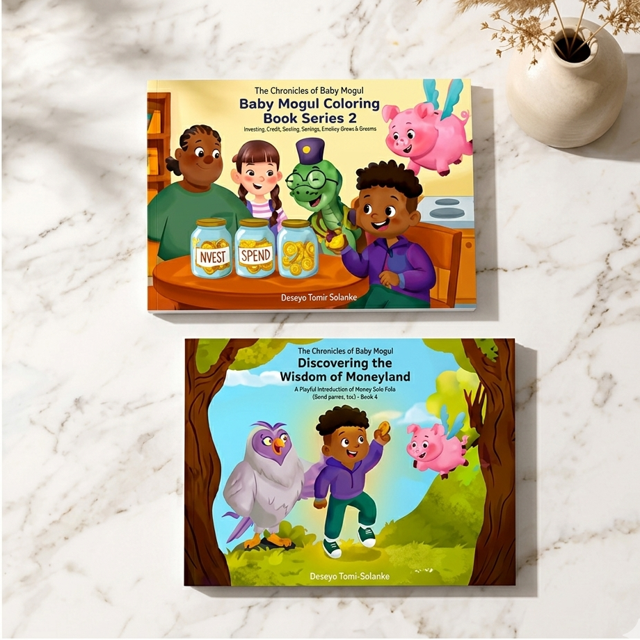 Baby Mogul Starter Bundle | 1 Illustration + 1 Coloring