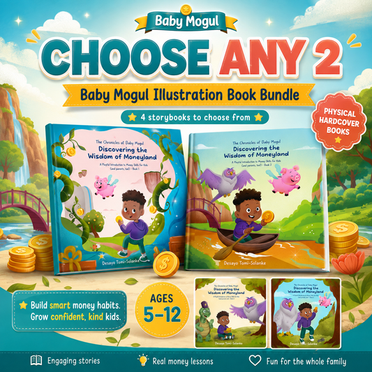 Baby Mogul Starter Set choose any 2 illustration books