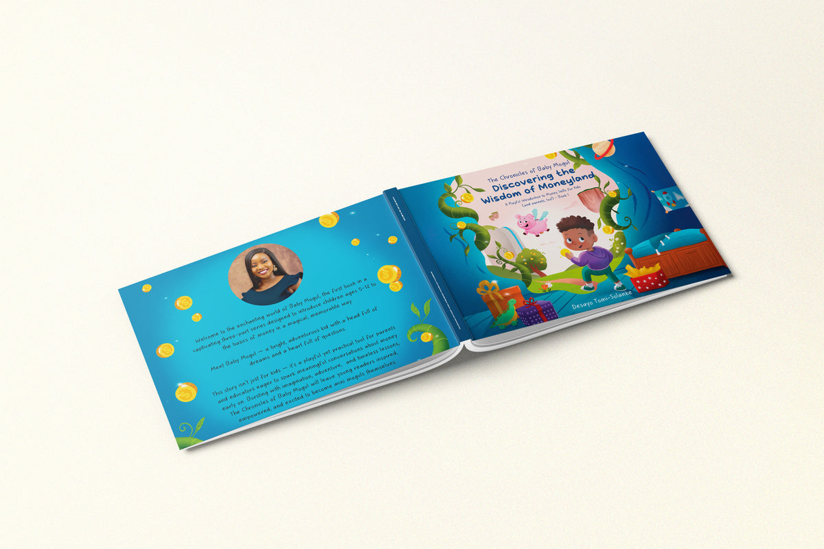 The Chronicles of Baby Mogul Book 1 open