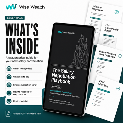 What's inside the Salary Negotiation Playbook Essentials