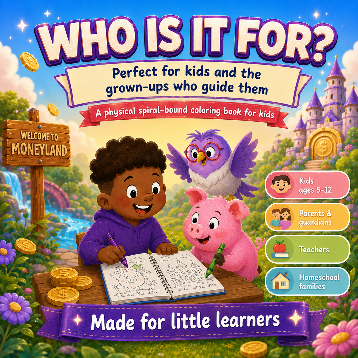 The Chronicles of Baby Mogul Coloring Book 2 children's coloring book