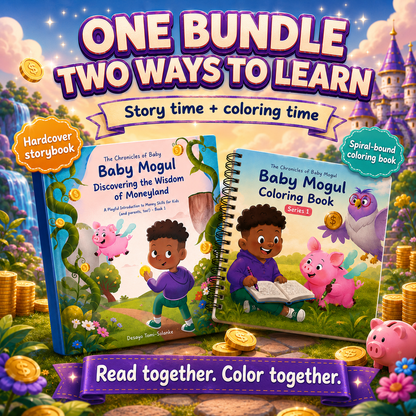 Baby Mogul Starter Bundle | 1 Illustration + 1 Coloring