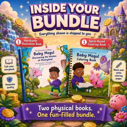 Baby Mogul Starter Bundle | 1 Illustration + 1 Coloring
