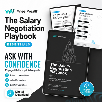 Key benefits of the Salary Negotiation Playbook Essentials