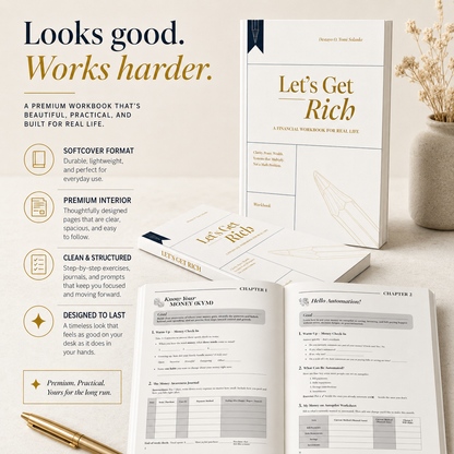 Let's Get Rich Workbook personal finance workbook